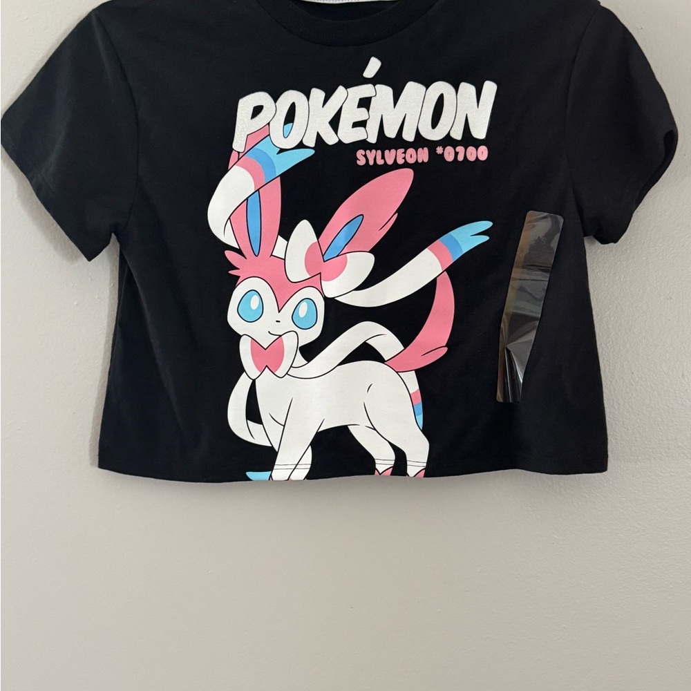 Hybrid Apparel Black Pokémon Sylveon T-Shirt